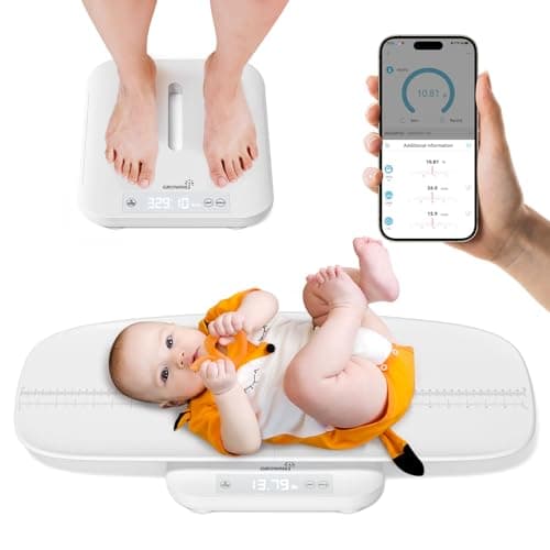 GROWNSY Smart Baby Scale with App Tracking